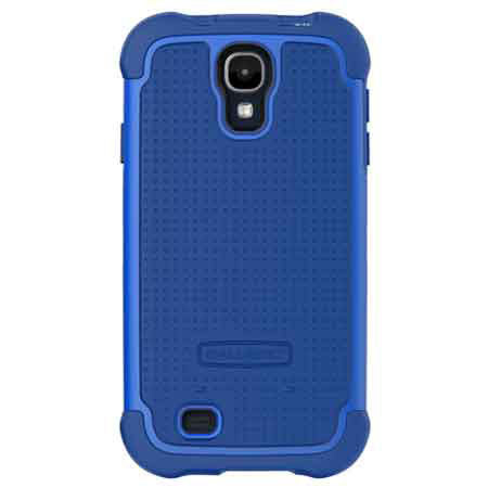 Ballistic Shell Gel Case for Samsung Galaxy S4, Navy Blue / Cobalt Blue