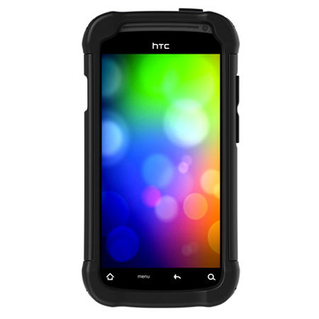 Ballistic Shell Gel (SG) Case for HTC One S - Black/White