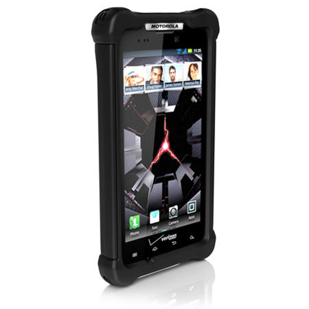 Ballistic Shell Gel (SG) Case for Motorola Droid Razor - Black/Black