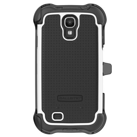 Ballistic Shell Gel Maxx Case for Samsung Galaxy S4, Black/White