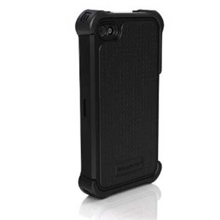 Ballistic Shell Gel Maxx Case for iPhone 4/4S, Black/Black