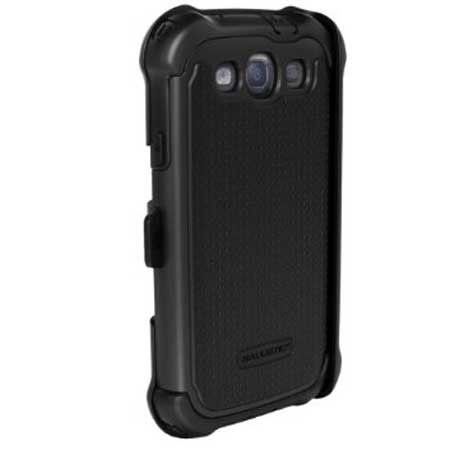 Ballistic Shell Gel Maxx Case for Samsung Galaxy S3, Black/Black