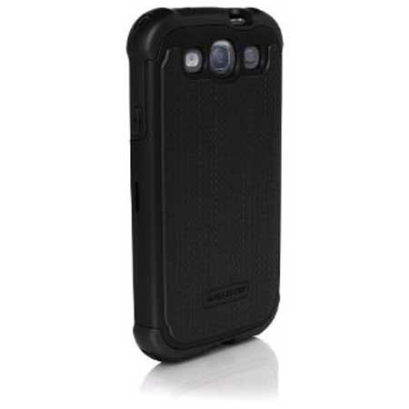Ballistic Shell Gel (SG) Case for Samsung Galaxy S3, Black /Black