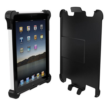Ballistic Tough Jacket Case for Apple iPad 2, iPad 3 & iPad 4 - Black/White