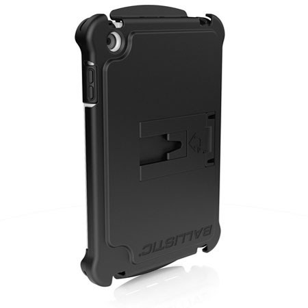 Ballistic Tough Jacket Case for iPad Mini, Black/White