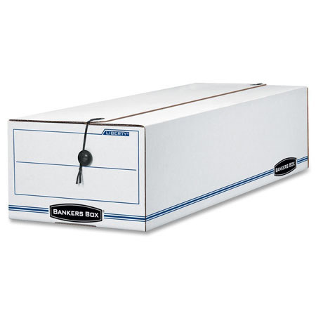 Bankers Box Liberty Check and Form Box, 7 x 8.75 x 23.75" - Pack of 12