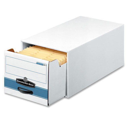 Bankers Box Steel Plus Stor/Drawer, Card - Pack of 12