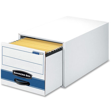 Bankers Box Steel Plus Stor/Drawer, Letter - Pack of 6