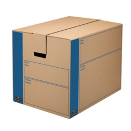 Bankers Box SmoothMove Moving & Storage Box, Large - Pack of 6