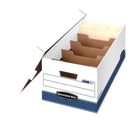 Banker Box Stor/File Extra Strength Storage Box, Letter, 12 Pack