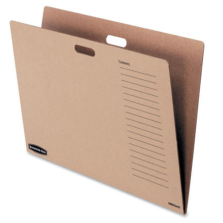 Bankers Box Bulletin Board Folder with Fasteners & Classification - Pack of 24