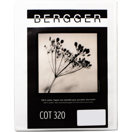 Bergger COT320 100% Cotton Uncoated Fine Art Paper, 16x20", 25 Sheets