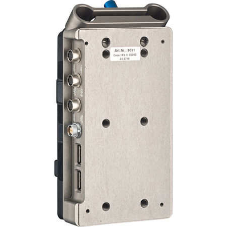 bebob V-Mount Battery Adapter for 15mm Rods  with 2 Twist D-Tap