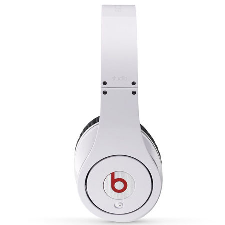 Beats by Dr. Dre Studio High-Definition Isolation Headphones, White