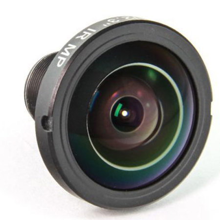 Back-Bone 1/2.3" 1.45mm f2.2 10MP 190 Degree Circular Fisheye Lens