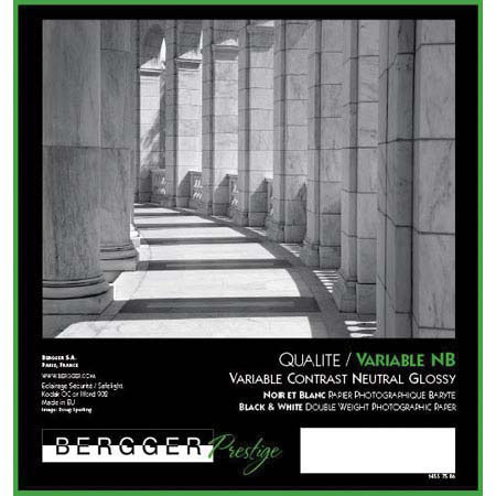 Bergger VC NB FiberBased B/W Paper,11x14"Neutral Glossy