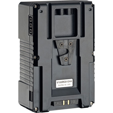 bebob V155RM-CINE High Load V-Mount Li-Ion Battery, 14.8V/10.8Ah /155Wh