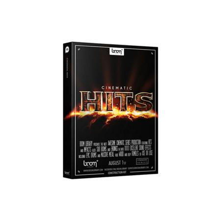 BOOM Library CINEMATIC HITS Construction Kit Sound Effects Library, Download