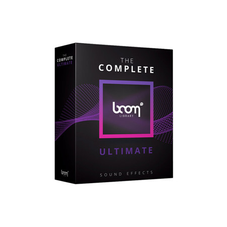BOOM Library SIGNATURE SERIES STEREO Sound Effects Library Bundle, Download