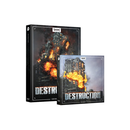 BOOM Library DESTRUCTION Sound Effects Library Bundle, Download