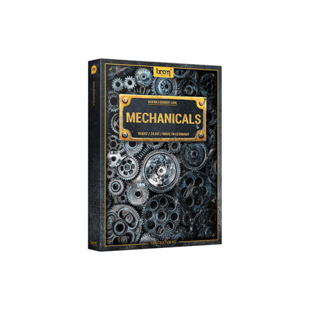 BOOM Library MECHANICALS Construction Kit Sound Effects Library, Download