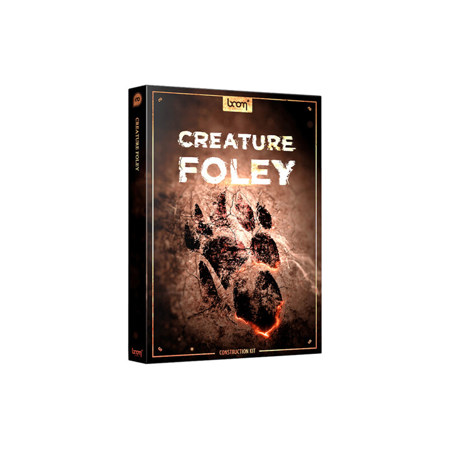 BOOM Library CREATURE FOLEY Construction Kit Sound Effects Library, Download