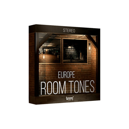 BOOM Library ROOM TONES EUROPE STEREO Edition Sound Effects Library, Download