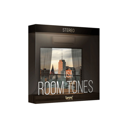 BOOM Library ROOM TONES USA STEREO Edition Sound Effects Library, Download