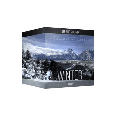 BOOM Library SEASONS OF EARTH WINTER 3D SURROUND Edition Sound Effects Library, Download