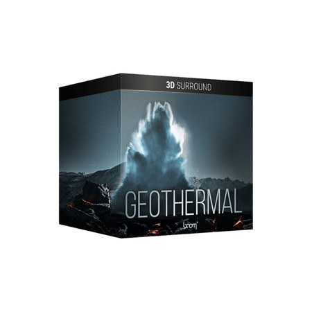 BOOM Library GEOTHERMAL STEREO Edition Sound Effects Library, Download