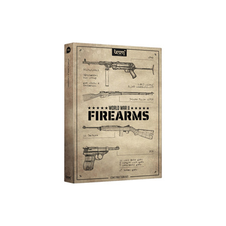 BOOM Library World War II Firearms Construction Kit Sound Effects, Download