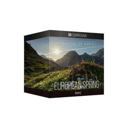 BOOM Library SEASONS OF EARTH EUROPEAN SPRING 3D SURROUND Edition Sound Effects Library, Download