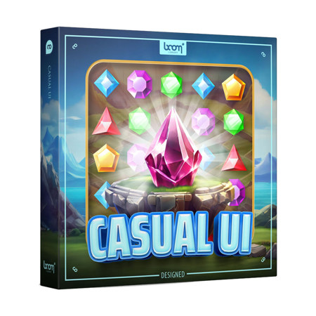 BOOM Library CASUAL UI Designed Sound Effects Library, Download