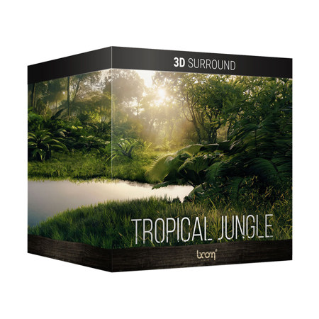 BOOM Library TROPICAL JUNGLE 3D SURROUND Edition Sound Effects Library, Download