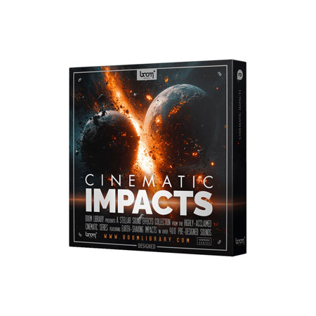 BOOM Library CINEMATIC IMPACTS Designed Sound Effects Library, Download