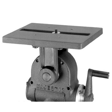 Majestic 1901 1-7/8" Post Mount Gearhead with 6" x 7" Camera Platform #81901
