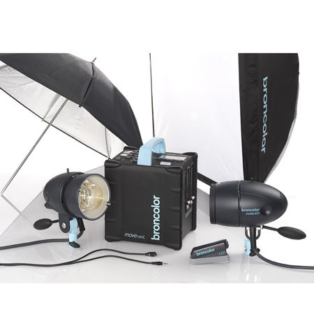 Broncolor Move 1200L-2 Two Head Kit