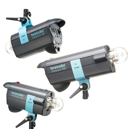 Broncolor Minicom 80 600W Monolight for 230/120V