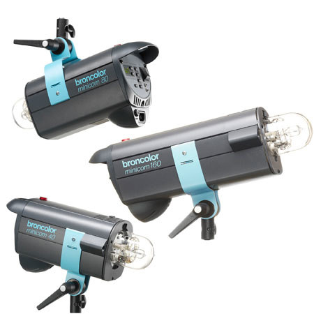 Broncolor Minicom 80 RFS 600W Monolight for 230/120V