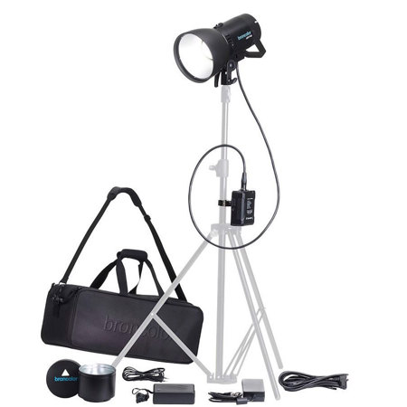 Broncolor LED F160 Versatility Kit with F160 LED, 2x Reflector, Li-Ion Battery