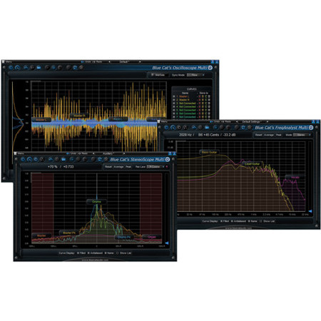 Blue Cat Audio Multi Track Analysis Software Plug-In Pack, Electronic Download