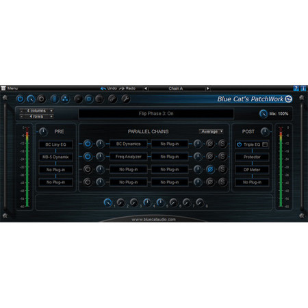 Blue Cat Audio PatchWork Audio Virtual Patchbay Software Plug-In, Electronic Download
