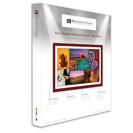 Breathing Color Vibrance Metallic Photo Paper (8.5x11"), 50 Sheets