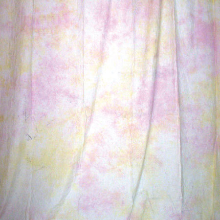 Belle Drape Adorama Belle Drape Pastel Series, 10' x 12' Painted Muslin Background, Style #PA108. Color: Yellow, Pink, Tan