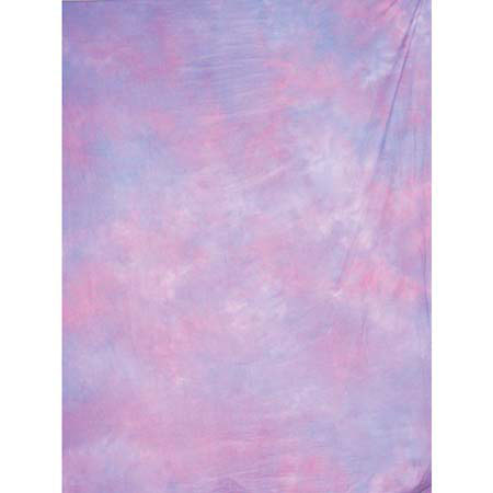Belle Drape Adorama Belle Drape 3-D Series, 10' x 24' Painted Muslin Background, Style #324. Color: Light Blue, Lavender