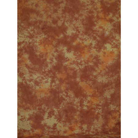 Belle Drape Adorama Belle Drape 3-D Series, 10' x 12' Painted Muslin Background, Style #325. Color: Brick, Orange, Tan