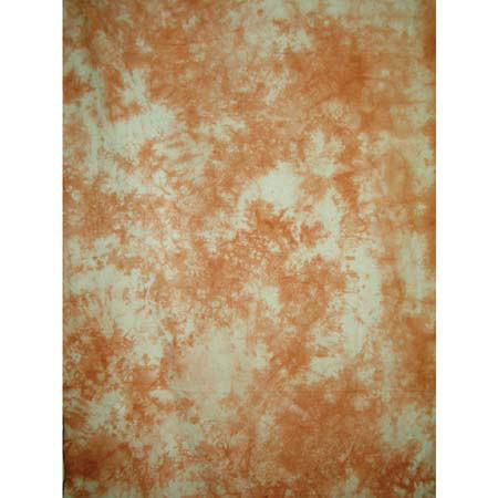 Belle Drape Adorama Belle Drape Color Pattern Series, 10' x 24' Painted Muslin Background, Style #532. Color: Orange, Creame