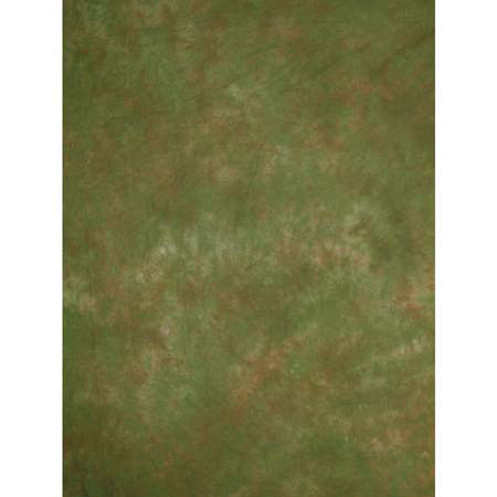 Belle Drape Adorama Belle Drape Color Pattern Series, 10' x 12' Painted Muslin Background, Style #541. Color: Light Brown, Blue, Green