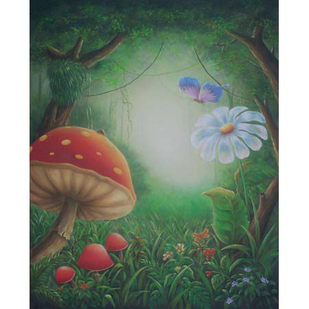 Adorama Scenic 10 x 12Ft Muslin Background Style 919
