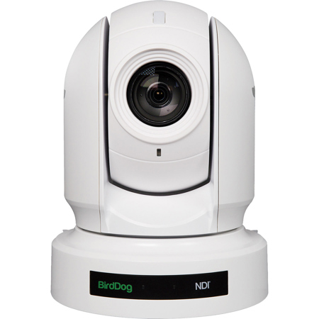 BirdDog P400 4K UltraHD Full NDI 20x PTZ Camera with Sony Sensor, White